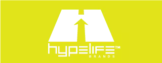 HypeLife Brands logo exemplifying branding companies for startups focused on building memorable brand experiences.