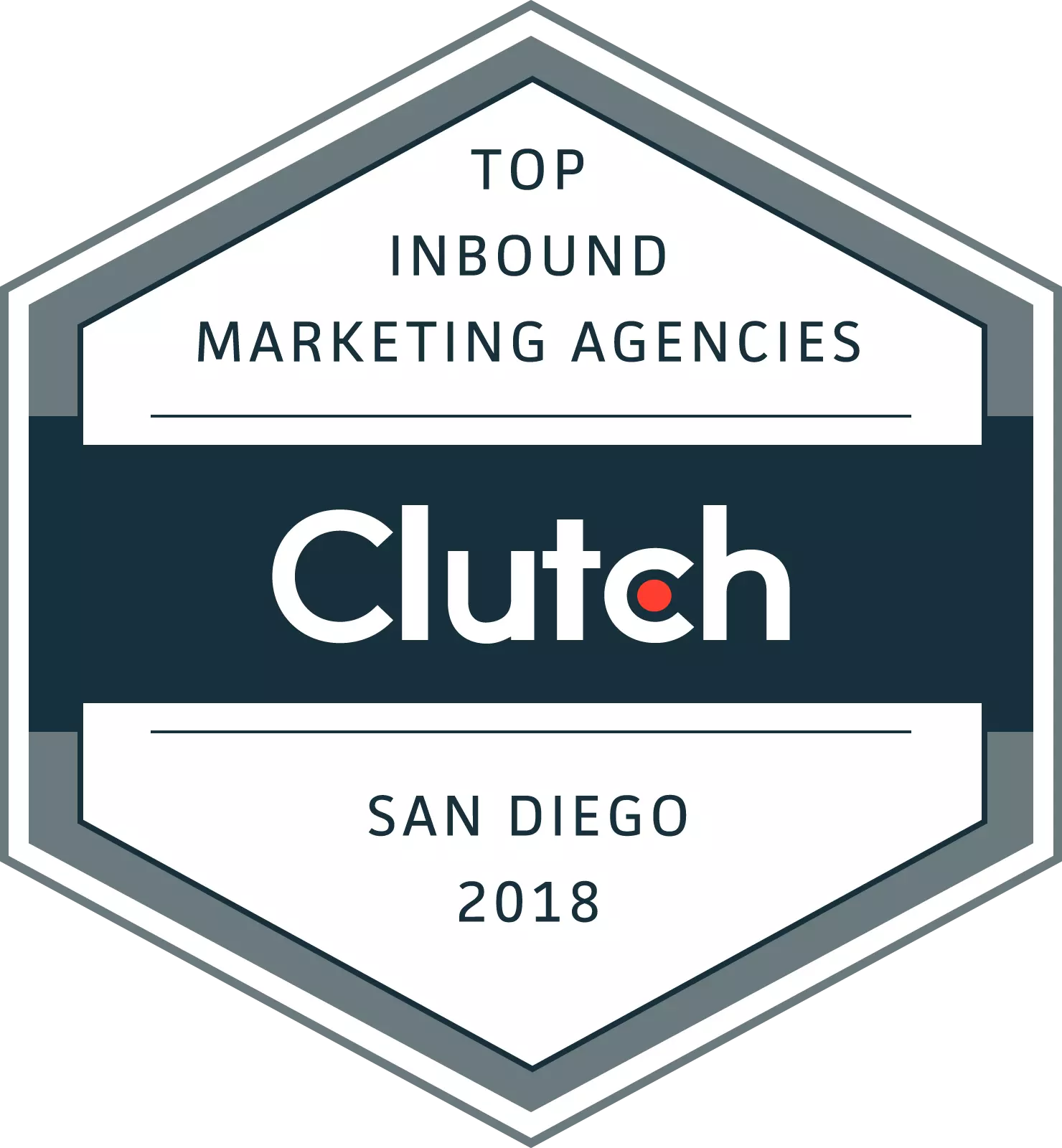 Named Top 10 San Diego Inbound Marketing Agencies
Named one of the Top 10 Inbound Marketing Agencies in San Diego by Clutch.co
etc