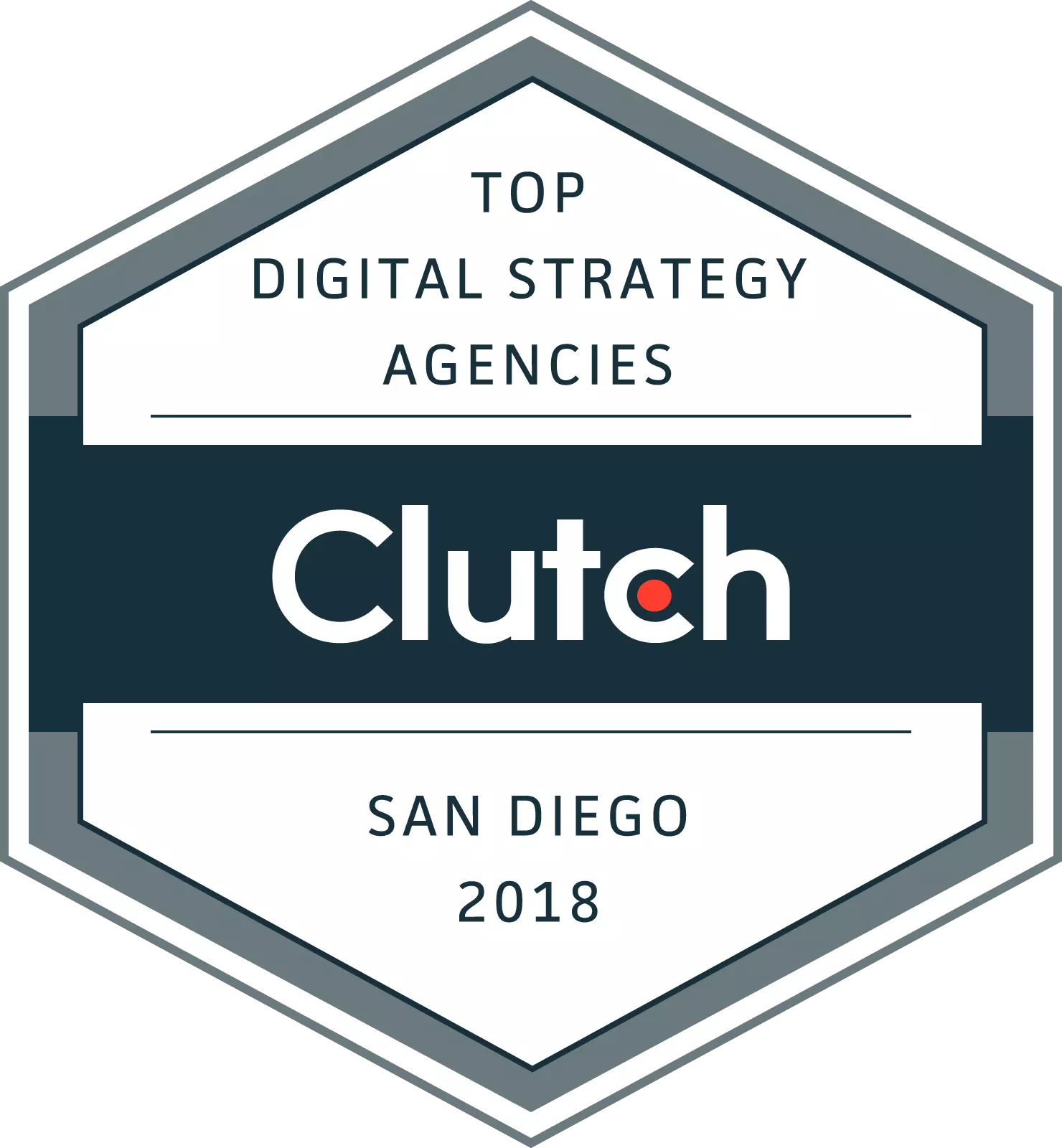 Named #11 in Top 20 San Diego Digital Strategy Agencies
Named One of the Top 20 (#11) Digital Strategy Agencies in San Diego by Clutch.co
etc